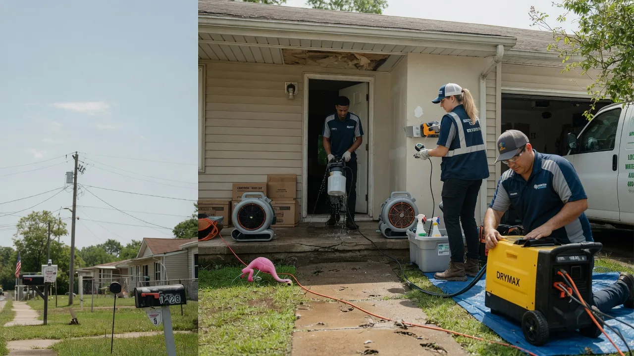Storm Damage Water Removal in Auburndale, WI near me
